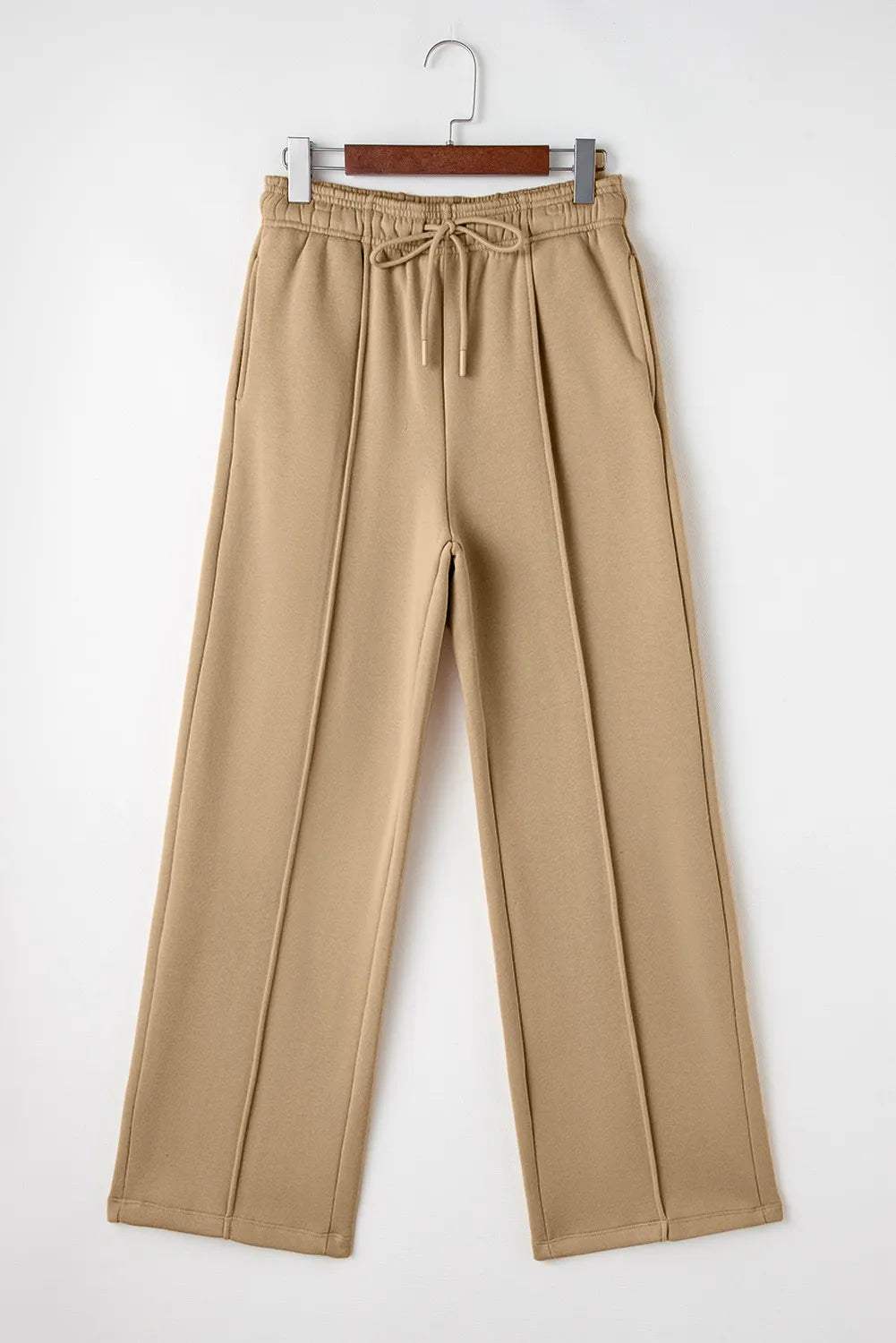 Drawstring Wide Leg Pants with Pockets - Trendsi - Flyclothing LLC