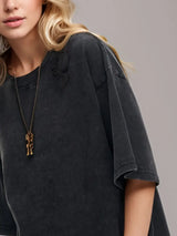 Basic Bae Round Neck Half Sleeve T-Shirt - ShopBasicbae - Flyclothing LLC