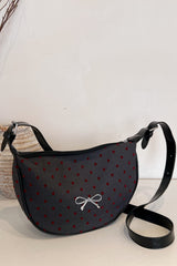 Polyester Printed Adjustable Strap Crossbody Bag - Trendsi