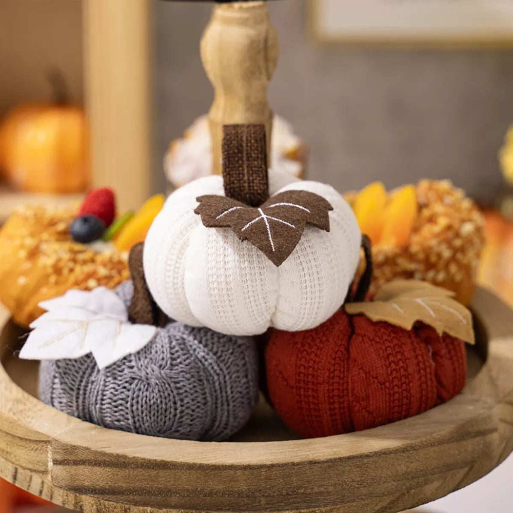 Knitted Pumpkin Decorative Ornaments - Trendsi - Flyclothing LLC