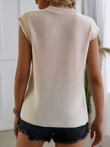 Devine US Flag Round Neck Sweater Vest - Trendsi - Flyclothing LLC
