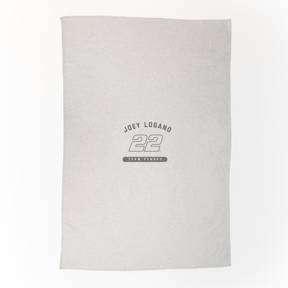 Joey Logano Sublimated Sweatshirt Blanket