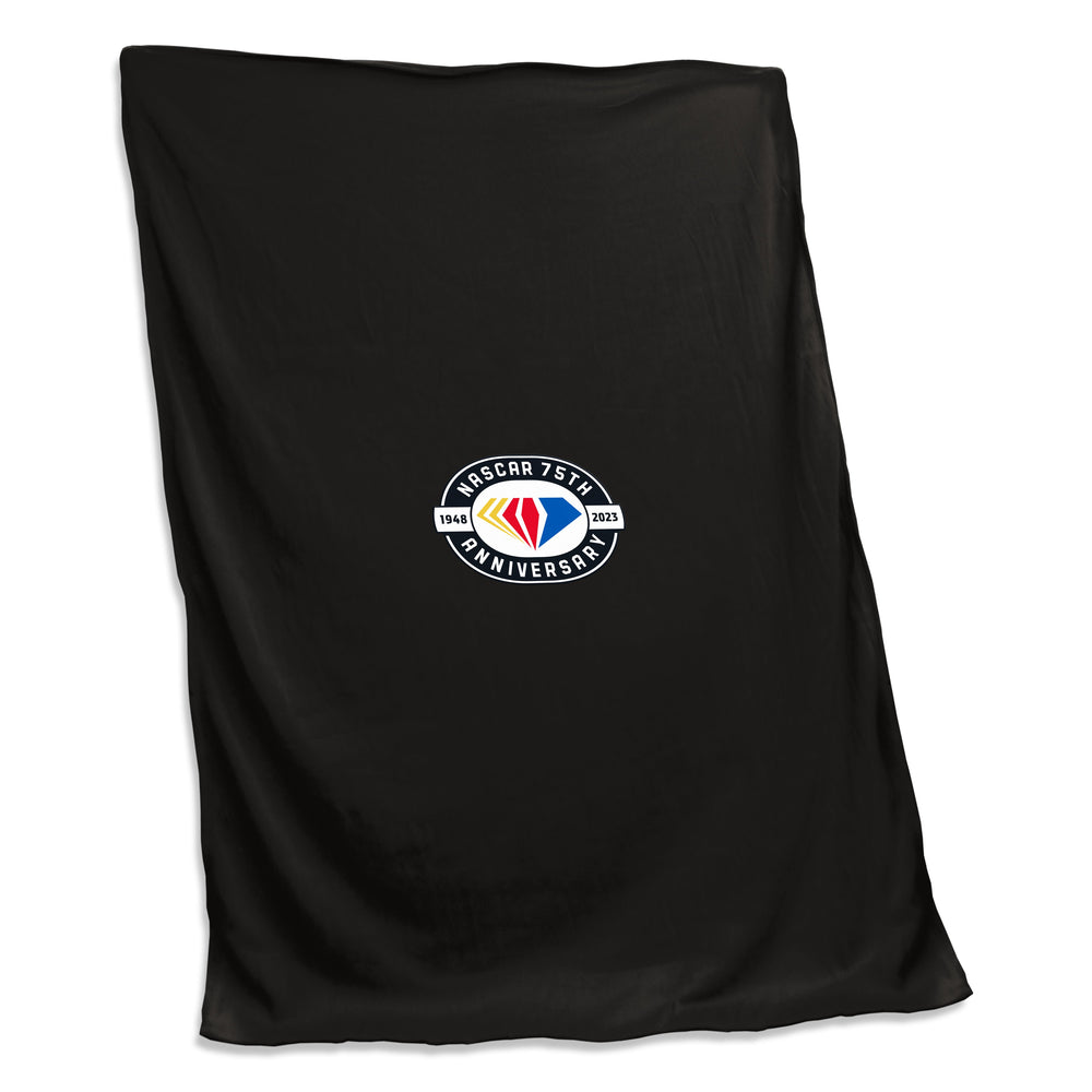 Nascar 75TH Anniversary Screened Sweatshirt Blanket
