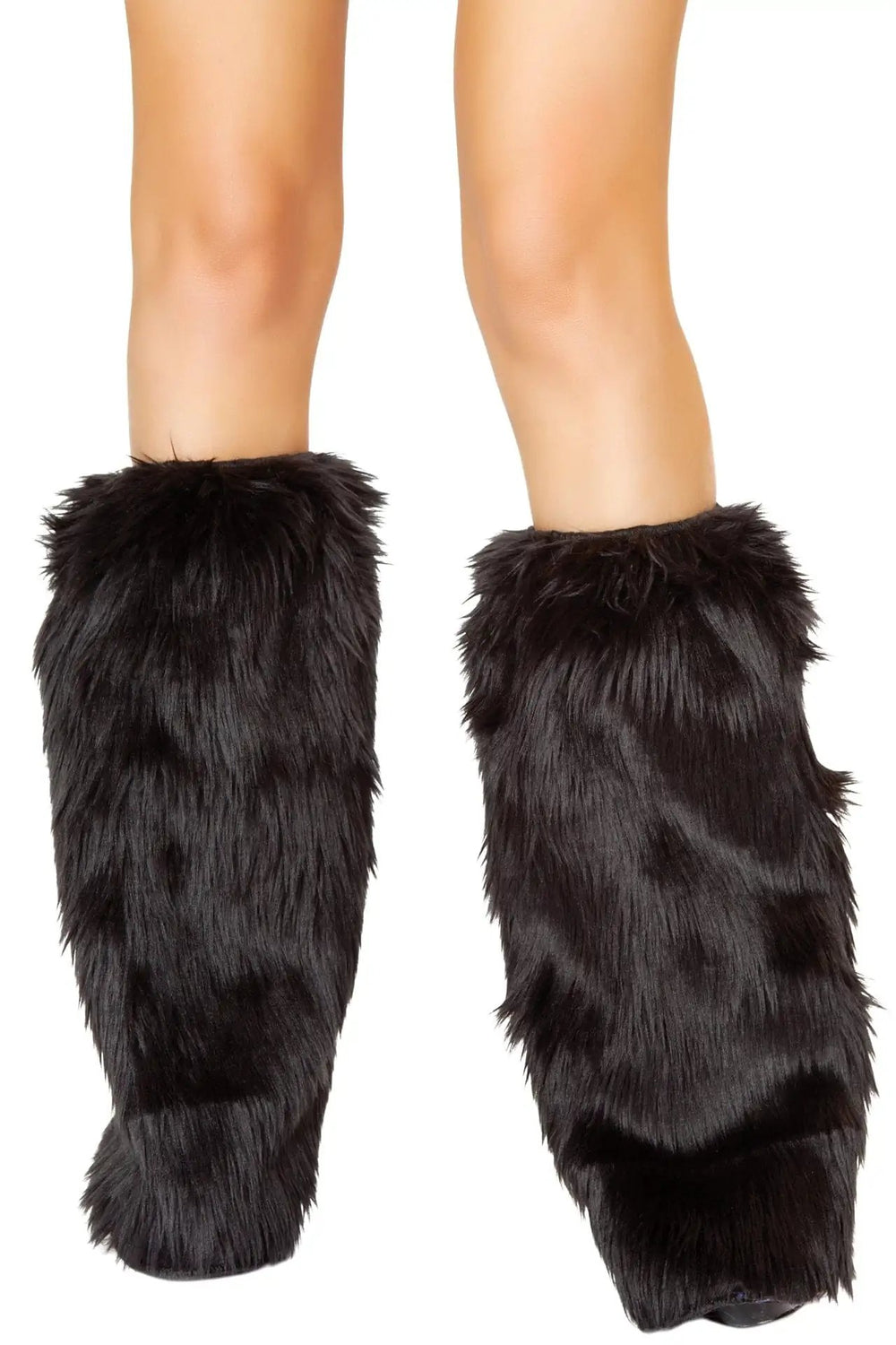 J-Valentine 8003 - Basic Faux Fur Leg Warmers - J. Valentine