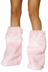 J-Valentine 8003 - Basic Faux Fur Leg Warmers - J. Valentine