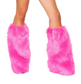 8003 - Basic Faux Fur Leg Warmers - J. Valentine - Flyclothing LLC