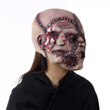Halloween Three-sided Grimace Horror Mask Cosplay Mask Party Scary Mask Prop - My Store - Flyclothing LLC