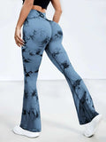 Tie-Dye High Waist Active Leggings - Trendsi - Flyclothing LLC