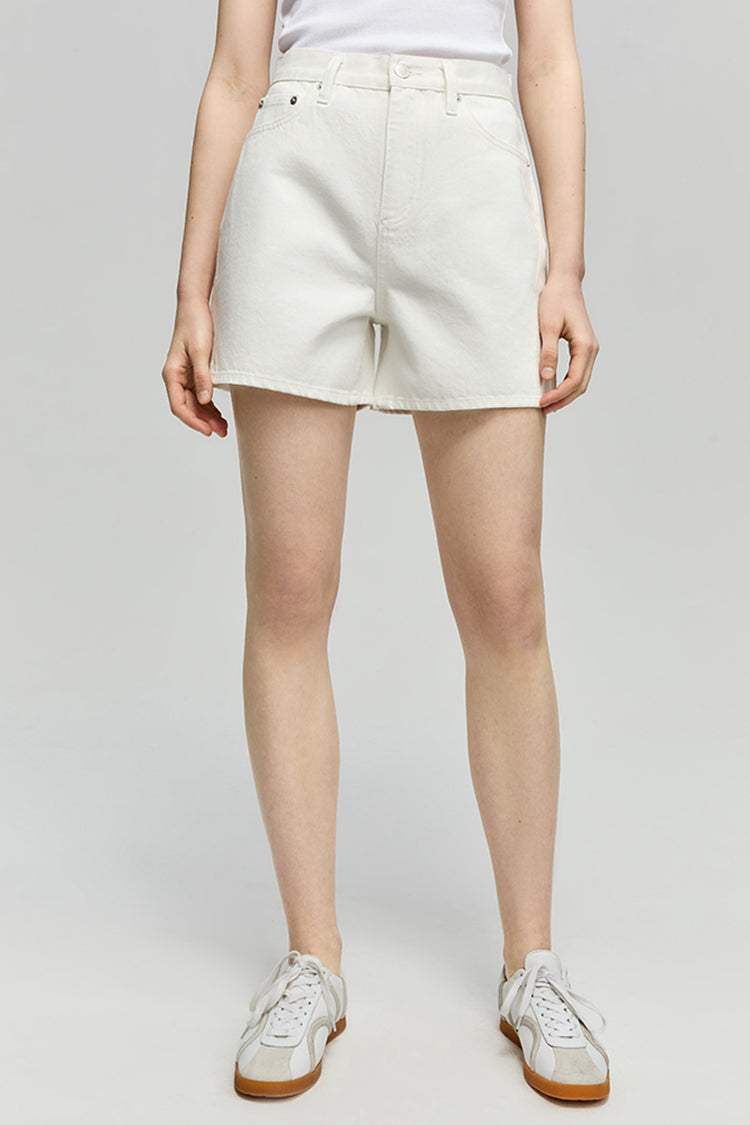 Golden Hour High Rise Girlfriend Shorts HJ801 - Hey Joanie - Flyclothing LLC