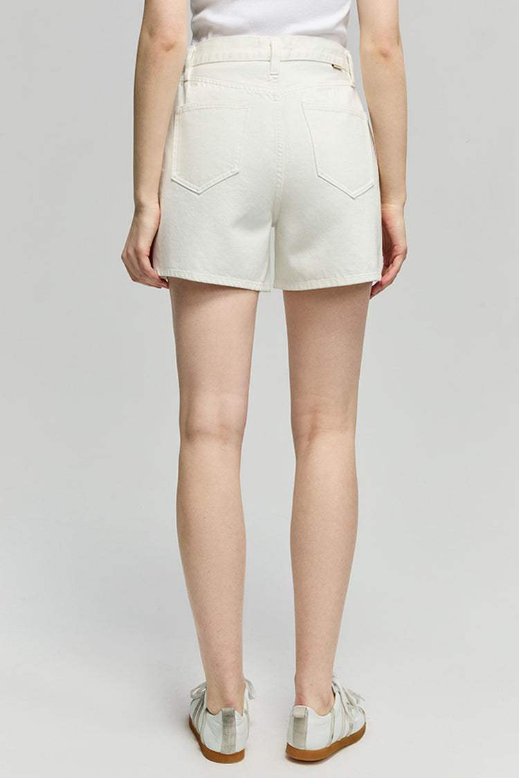 Golden Hour High Rise Girlfriend Shorts HJ801 - Hey Joanie - Flyclothing LLC