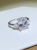 3 Carat Moissanite 925 Sterling Silver Square Shape Ring - Trendsi - Flyclothing LLC