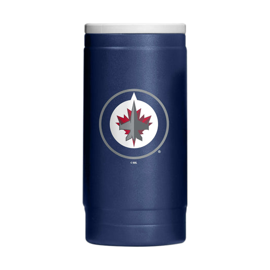 Winnipeg Jets 12oz Flipside Powdercoat SlimCan Coolie - Logo Brands - Flyclothing LLC
