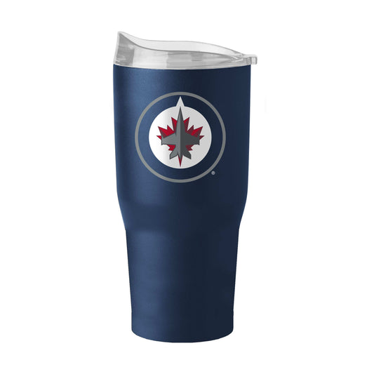 Winnipeg Jets 30oz Flipside Powder Coat Tumbler - Logo Brands - Flyclothing LLC