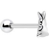 Bunny Rabbit Easter Barbell Tongue Ring - BodyCandy - Flyclothing LLC