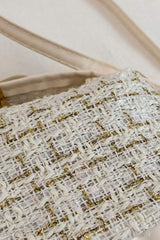 Woven Removable Strap Shoulder Bag - Trendsi - Flyclothing LLC