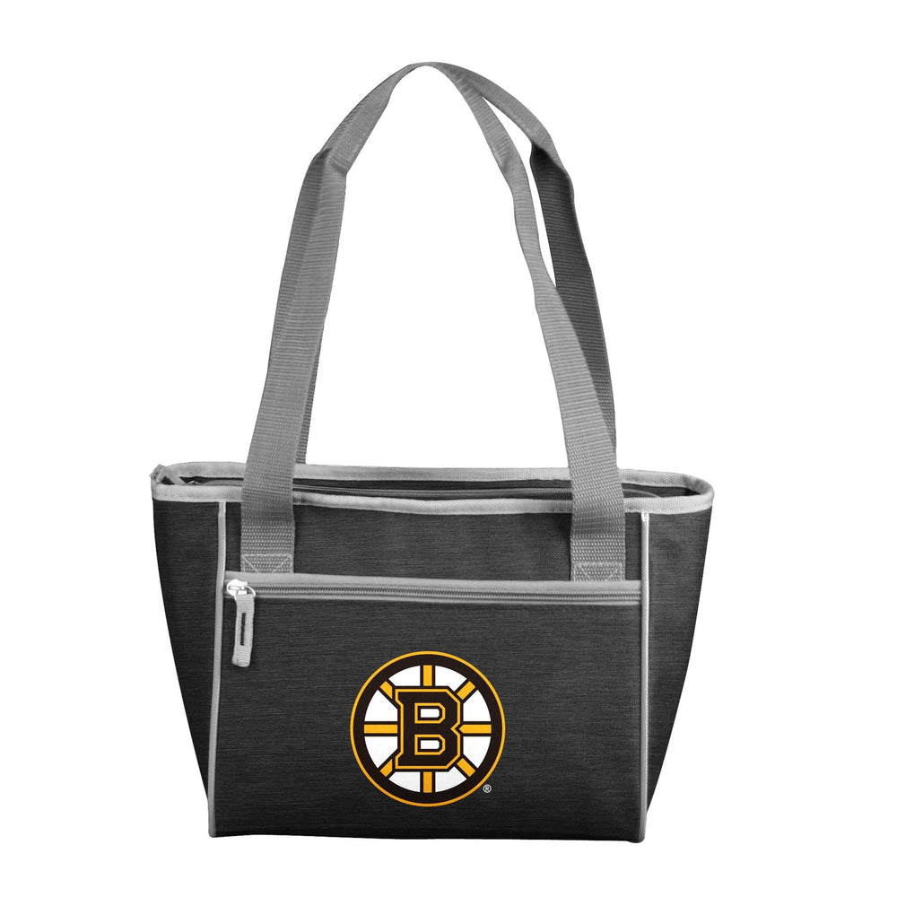 Boston Bruins Crosshatch 16 Can Cooler Tote - Logo Brands - Flyclothing LLC