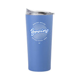 Boston Bruins 20oz Retro Script Arctic Powder Coat Tumbler - Logo Brands - Flyclothing LLC