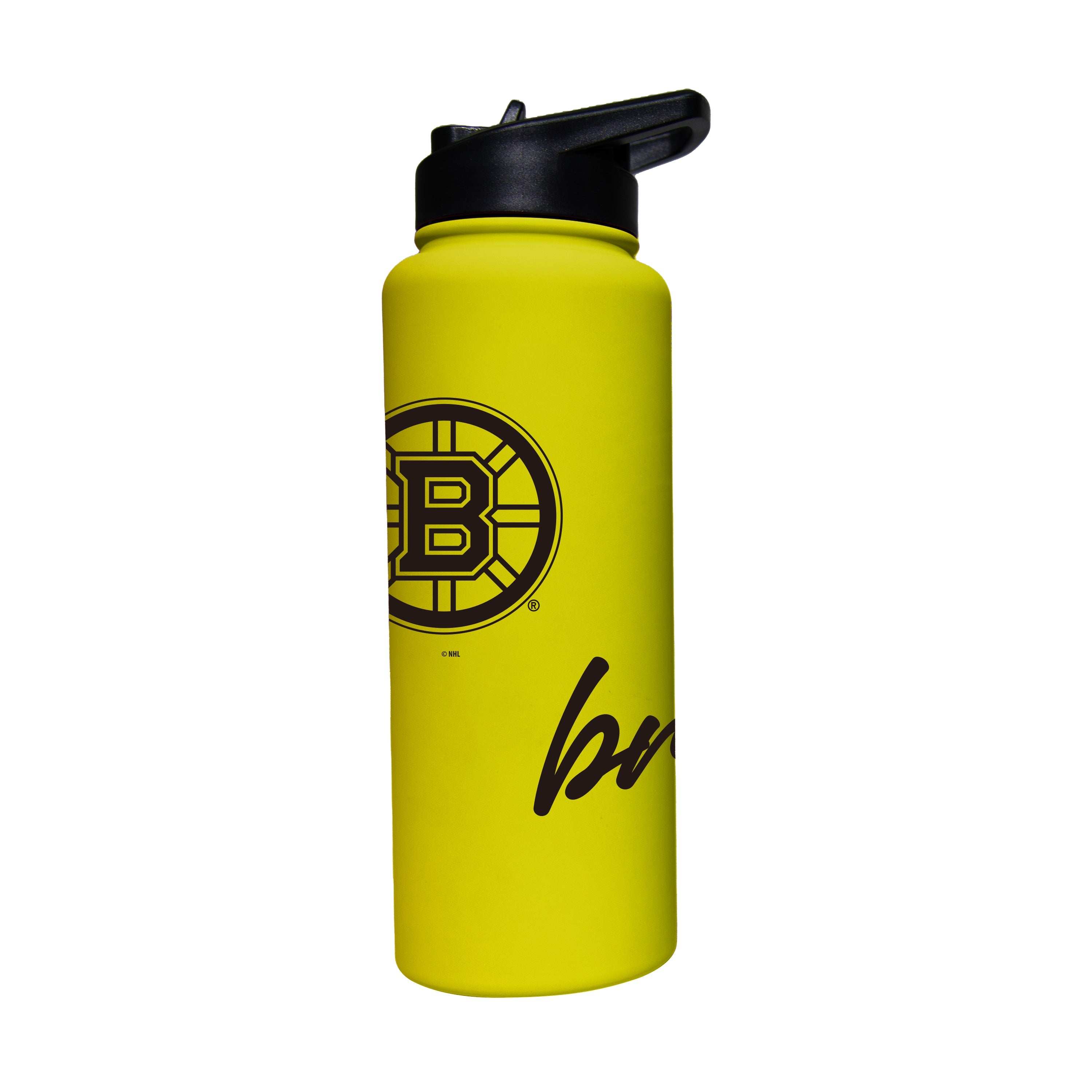 Boston Bruins 34oz Cru Bold Soft Touch Quencher - Logo Brands - Flyclothing LLC