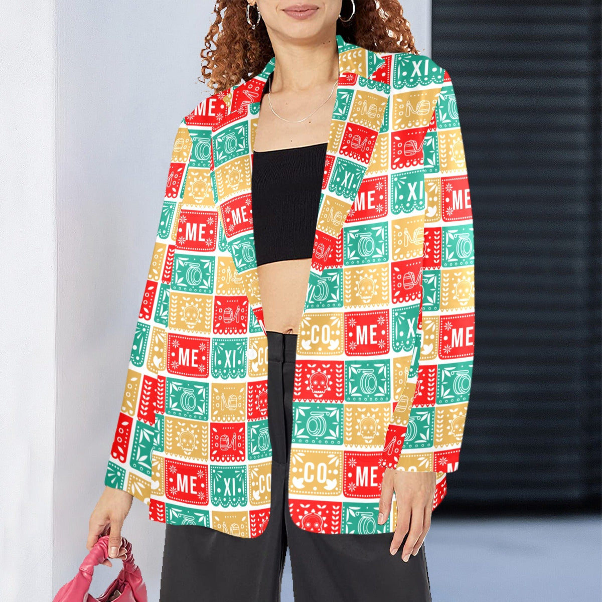Colores De Mexico Picado Party Blazer - Baha Ranch Western Wear - Flyclothing LLC