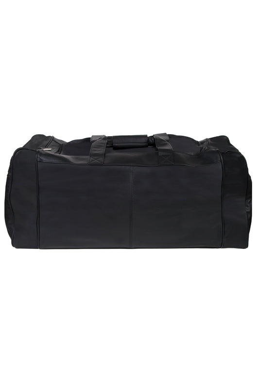 Scully Leather Black Large Duffel Bag