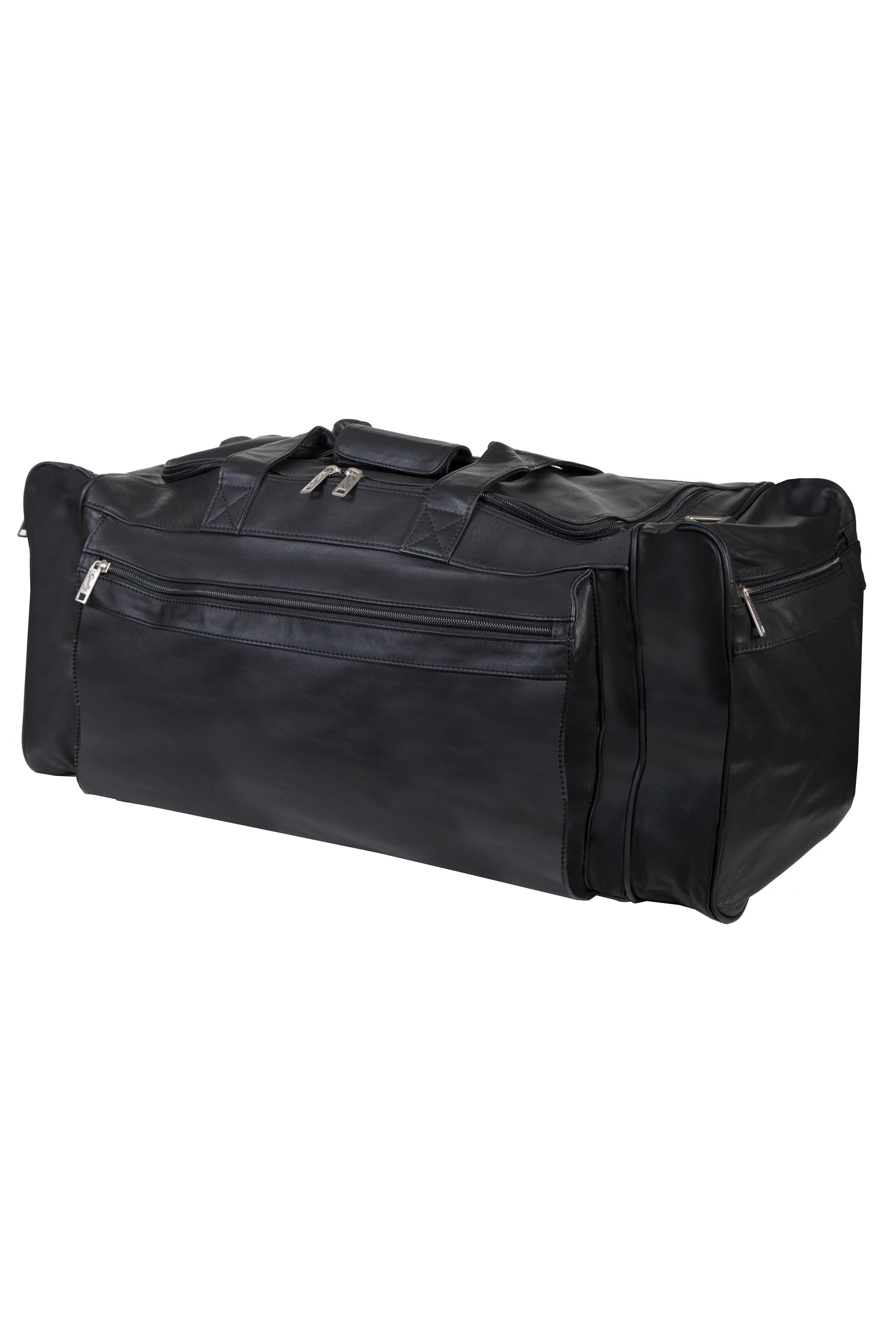 Scully BLACK LARGE DUFFEL BAG - Scully Leather - Flyclothing LLC