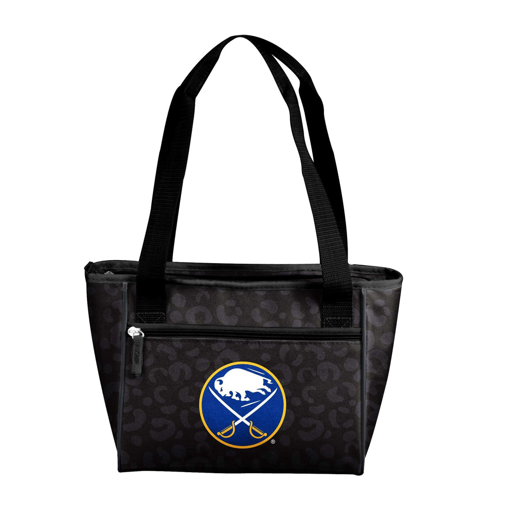 Buffalo Sabres Leopard Print 16 Can Cooler Tote - Logo Brands - Flyclothing LLC