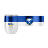 Buffalo Sabres Color Block 16 oz Stainless Curved Beverage