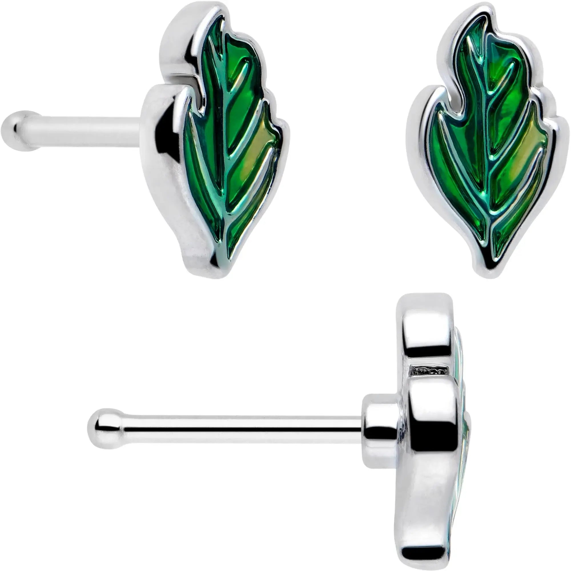 20G Ladybug Hippie Flower Nose Ring Set of 3 - BodyCandy - Flyclothing LLC