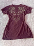 Graphic Round Neck Short Sleeve T-Shirt - Trendsi - Flyclothing LLC