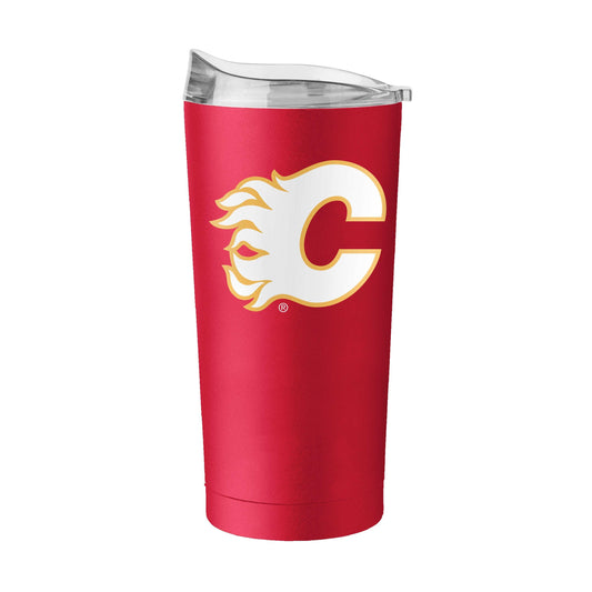 Calgary Flames 20oz Flipside Powder Coat Tumbler - Logo Brands - Flyclothing LLC