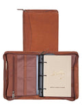 Italia Canyon leather Brown Mini tablet organizer - Scully Leather - Flyclothing LLC