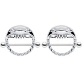 14G 9/16 Shark Bite Nipple Shield Set - BodyCandy - Flyclothing LLC