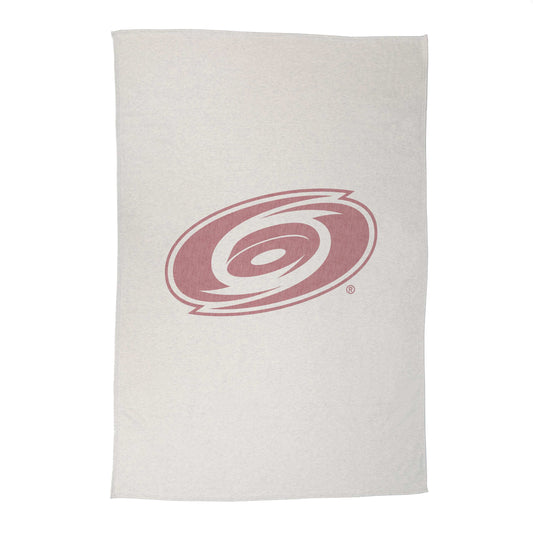 Carolina Hurricanes Oversized Logo Sublimated Sweatshirt Blanket - Logo Brands - Flyclothing LLC