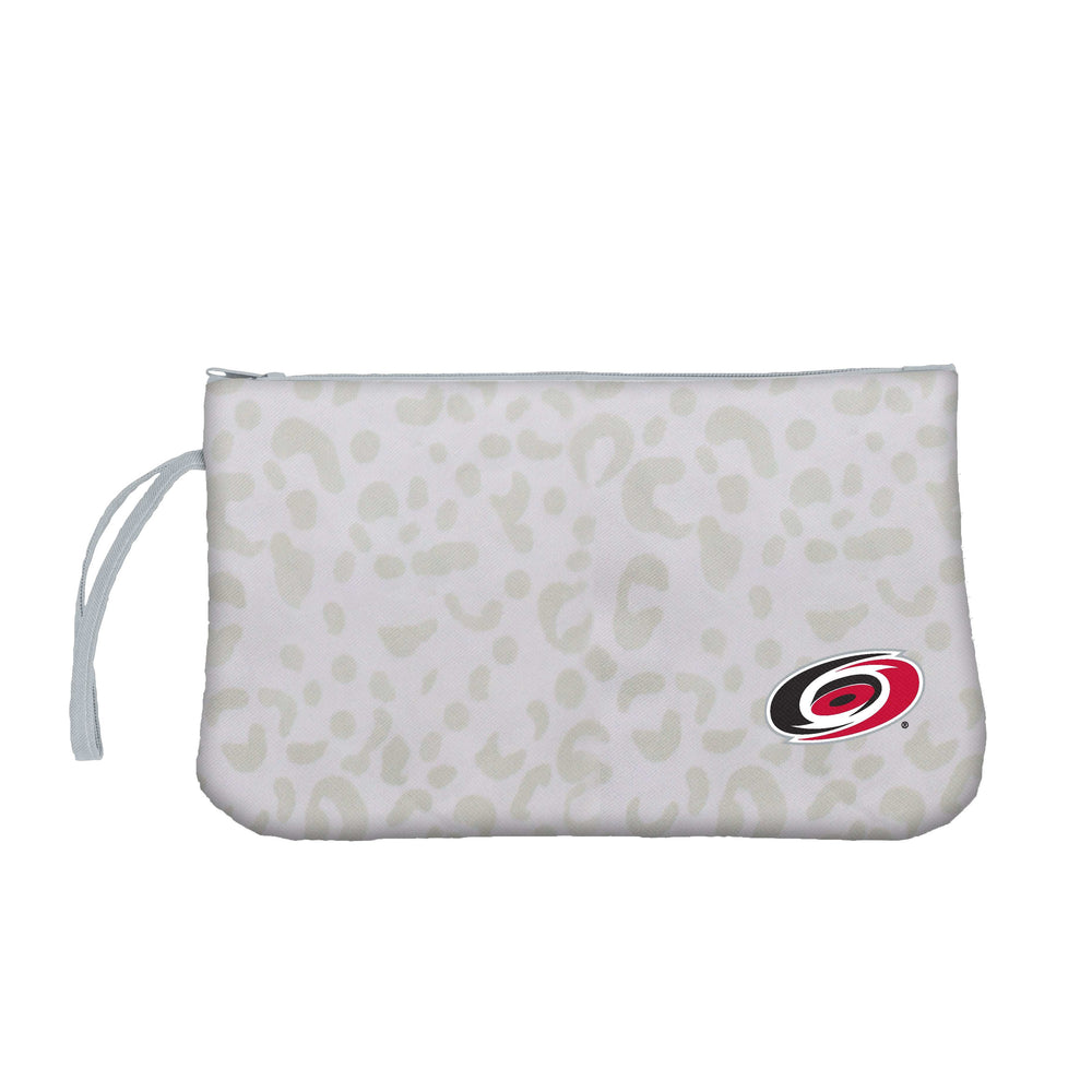 Carolina Hurricanes Leopard Print Wristlet - Logo Brands - Flyclothing LLC
