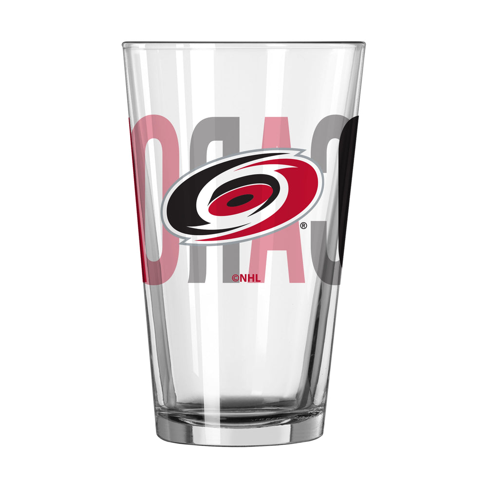 Carolina Hurricanes 16oz Overtime Pint Glass