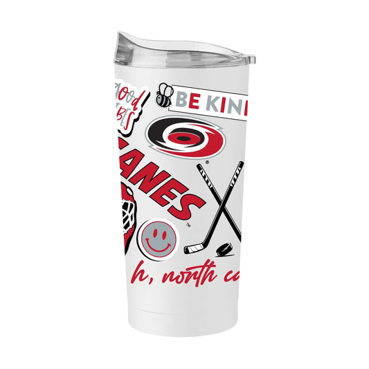 Carolina Hurricanes 20oz Native Powder Coat Tumbler - Logo Brands - Flyclothing LLC