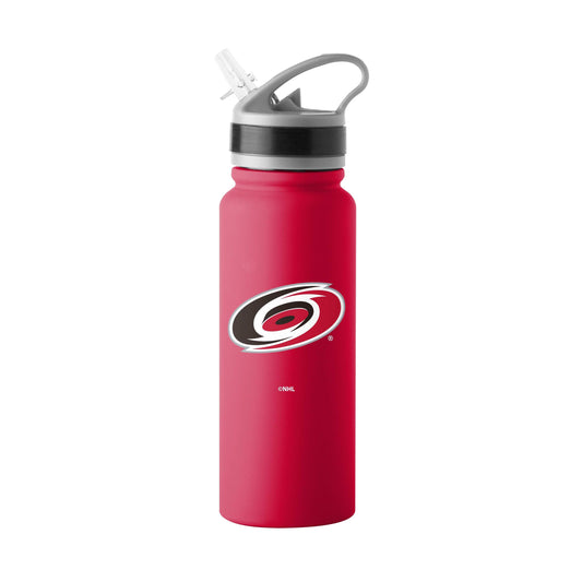 Carolina Hurricanes Logo 25oz Stainless Single Wall Flip Top Bottle - Logo Brands - Flyclothing LLC