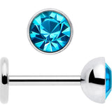 4mm CZ Gem Round Flat Back Stud Earrings - 1 Pair - BodyCandy - Flyclothing LLC