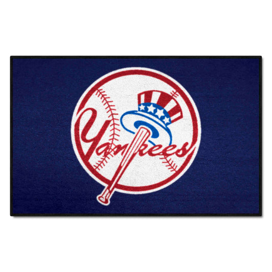 New York Yankees Starter Mat Accent Rug - 19in. x 30in. - New York Yankees