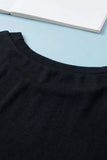 Plus Size Printed Short Sleeve Blouse - Trendsi - Flyclothing LLC