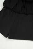 French Terry Drawstring Mini Skort with Pockets - Trendsi - Flyclothing LLC