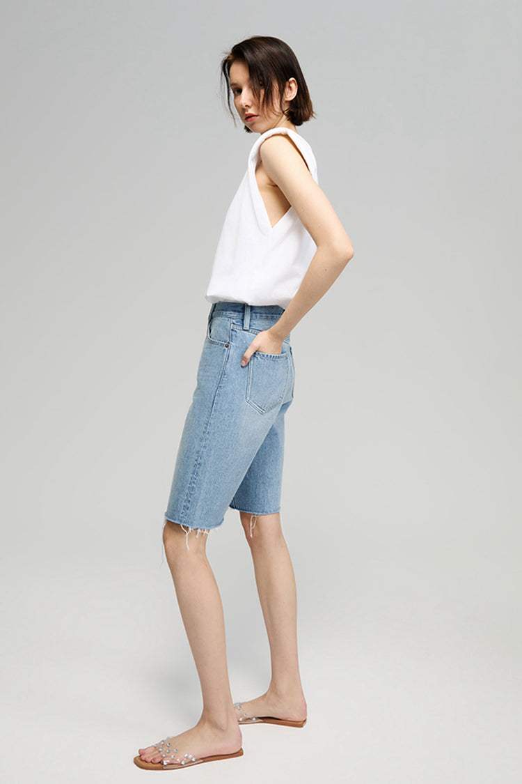 Coastal Breeze 90's Bermuda Shorts HJ807 - Hey Joanie - Flyclothing LLC