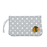 Chicago Blackhawks Dot Wristlet - Logo Brands - Flyclothing LLC