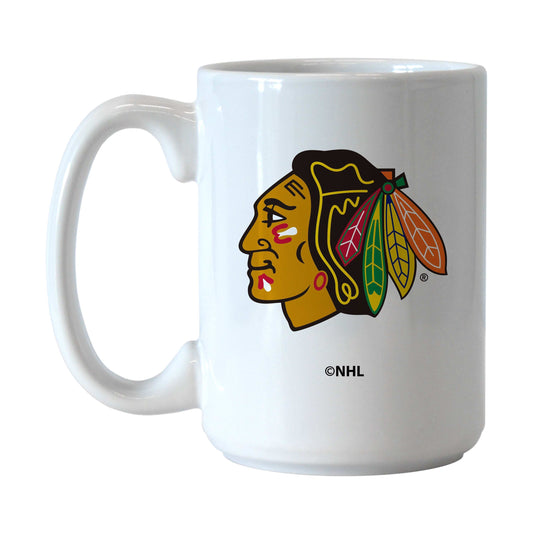 Chicago Blackhawks 15oz Gameday Sublimated Mug - Logo Brands - Flyclothing LLC