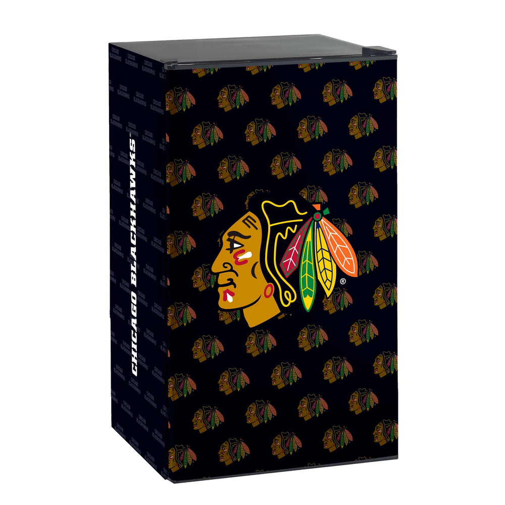 Chicago Blackhawks Counter Top Fridge - Logo Brands - Flyclothing LLC