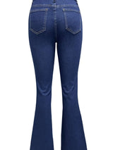Flare Jeans with Pockets - Trendsi - Flyclothing LLC