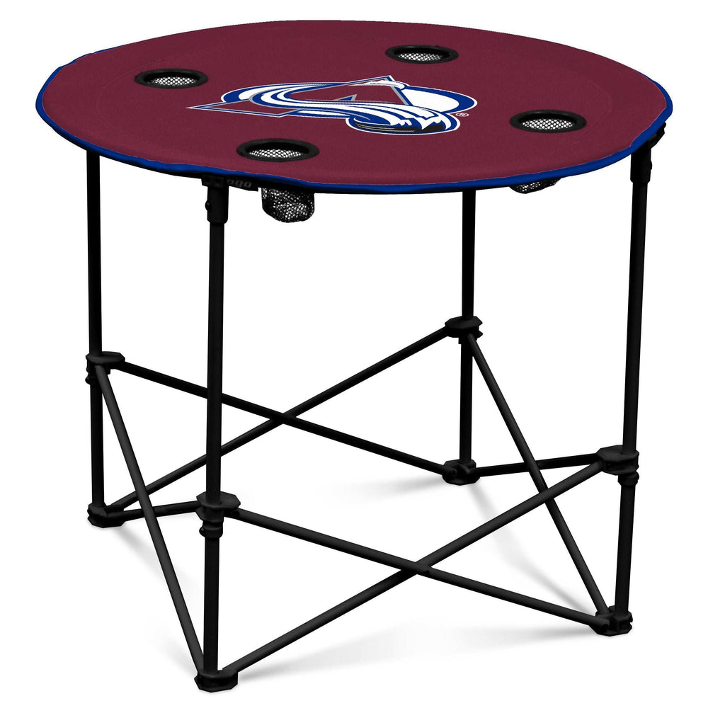 Colorado Avalanche Round Table - Logo Brands - Flyclothing LLC