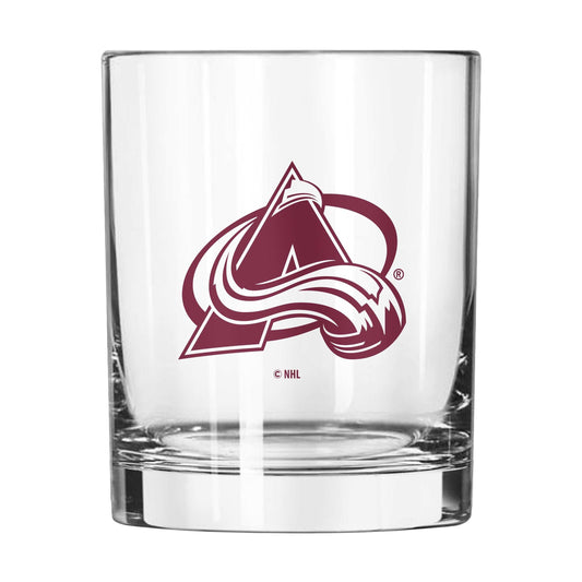 Colorado Avalanche 14oz Gameday Rocks Glass - Logo Brands - Flyclothing LLC
