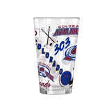 Colorado Avalanche 16oz Native Pint Glass