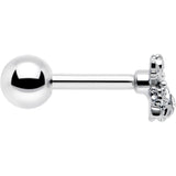 16G 1/4 Clear CZ Gem Fabulous Angel Cartilage Tragus Earring - BodyCandy - Flyclothing LLC